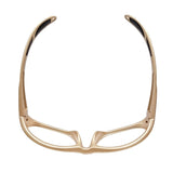 Protech Medical USA-Made 99 Ultralite Champagne Gold Radiation Safety Lead glasses with 0.75mm Lead Glass