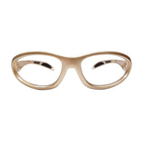 Protech Medical USA-Made 99 Ultralite Champagne Gold Radiation Safety Lead glasses with 0.75mm Lead Glass