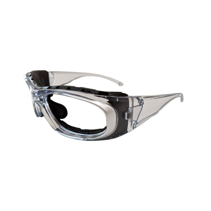Lunettes au plomb, protection des yeux contre les rayons X, 75 mm, Pb,  style rétro classique, économiques (noir)