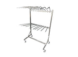 Mobile Valet 2-Tier Apron Rack