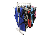 Mobile Valet Apron Rack