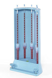 FH1705 : 5 Place Erythrocyte Sedimentation Rate ESR Pipette Stand by Guest Scientific AG 