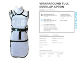 Wrap-Around Full Overlap Radiation Safety Apron